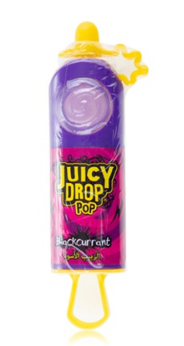 Bazooka extreme juicy drop pop blackcurrant 26g