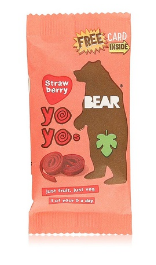 Bear strawberry yoyos 20g