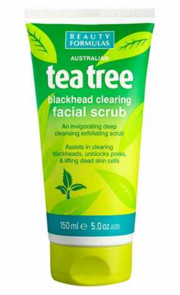 Beauty Formulas Australian Tea Tree Exfoliating Facial Wash 150ml