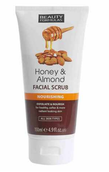 Beauty Formulas Nourishing Honey And Almond Facial Scrub 150ml