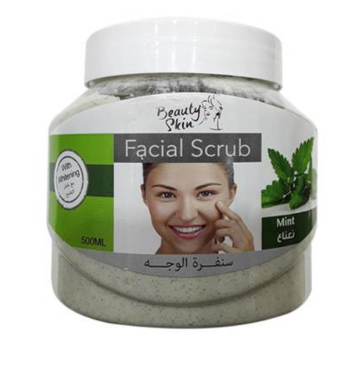 Beauty Skin - Mint Facial Scrub 500ml