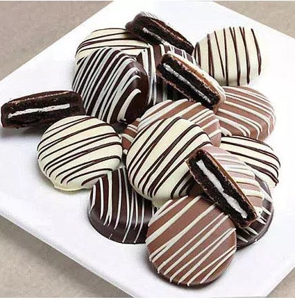 Belgian Chocolate Sandwich Cookies