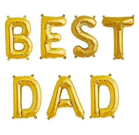 Best Dad Balloon Set
