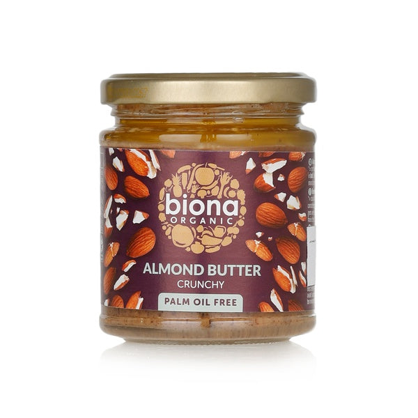 Biona Organic almond butter crunchy 170g