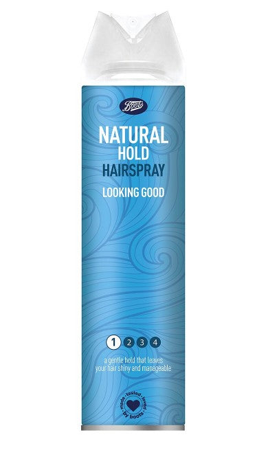 Boots Natural Hold Hairspray 300ml