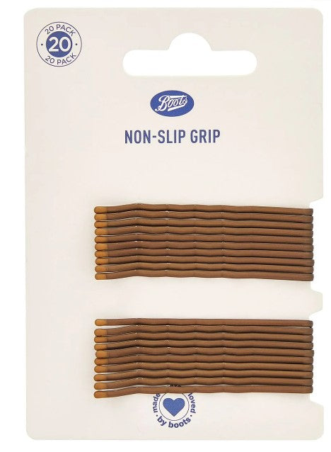 Boots Non-Slip Grips Brown x20