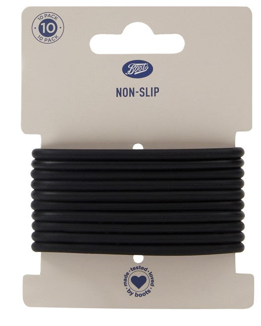 Boots Ponybands Silicone Non-slip Black 10s