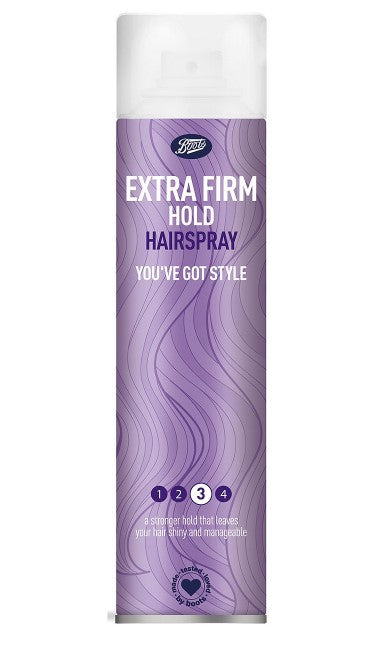 Boots extra firm hold hairspray 300ml