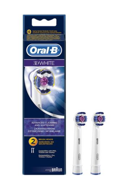 Braun Oral B EB 18 2 3D White Replacement Brush Head