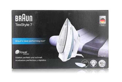 Braun steam iron eloxal 2400W
