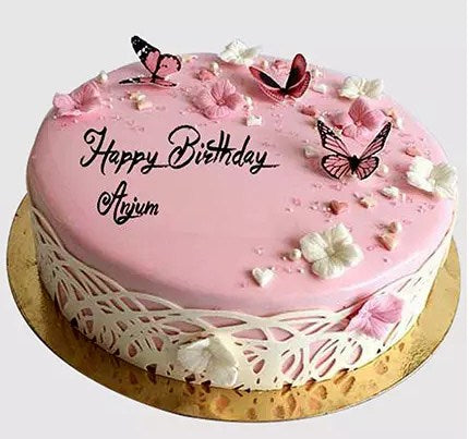 Butterfly Chocolate Cake