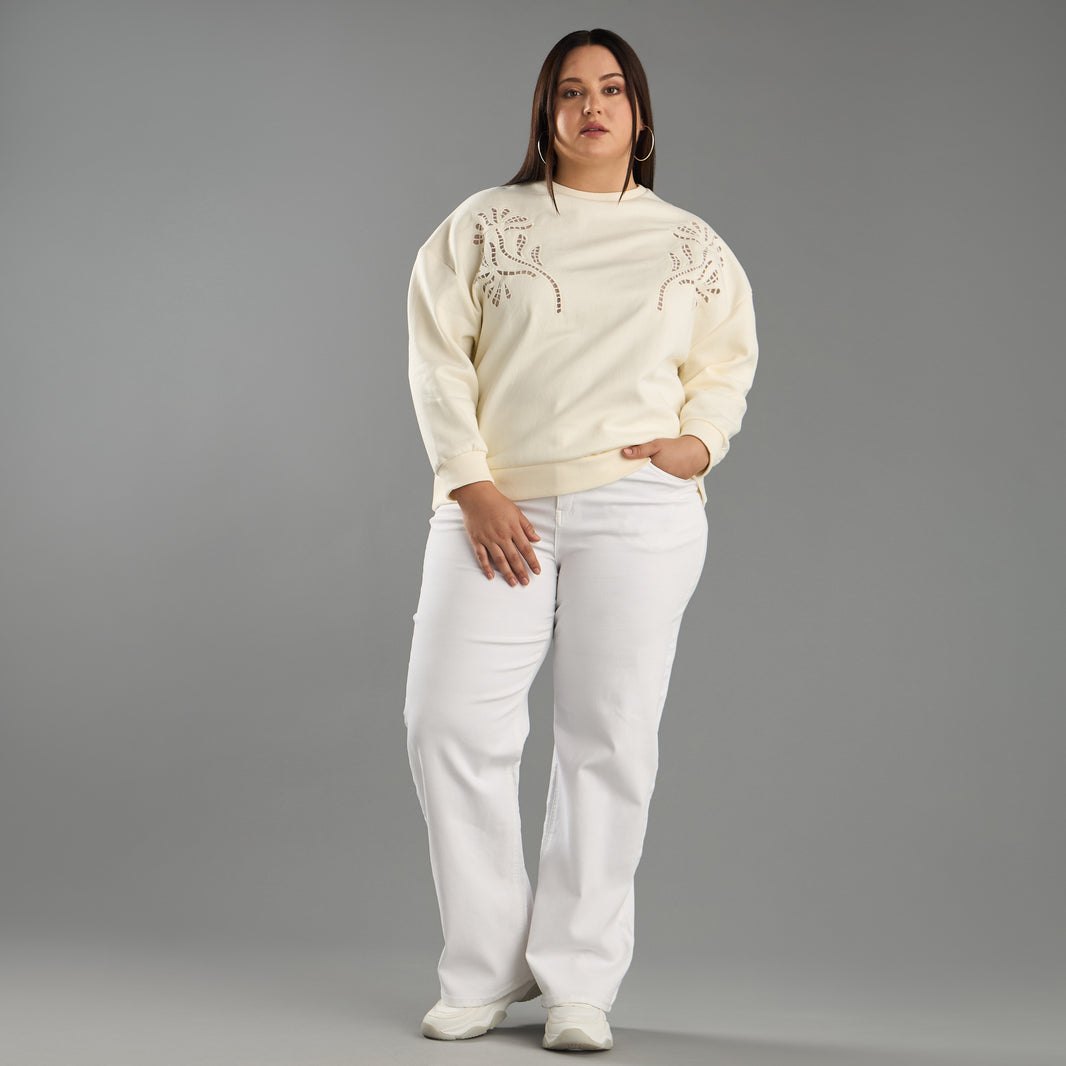 Embroidered Sweatshirt