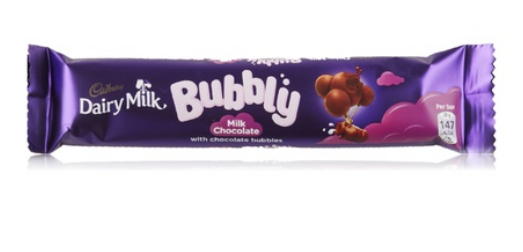 Cadbury Dairy Milk bubbly 28g