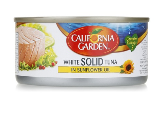 California Garden white solid tuna in sunflower oil 170g