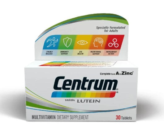 Centrum Lutein Tablets 30\'s