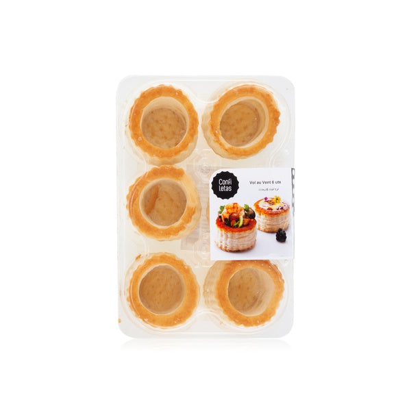 Confiletas large vol au vent cases x6