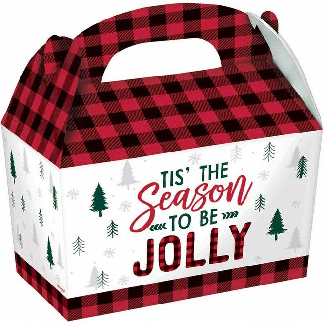 Cozy Holiday Large Gable Boxes 5pcs