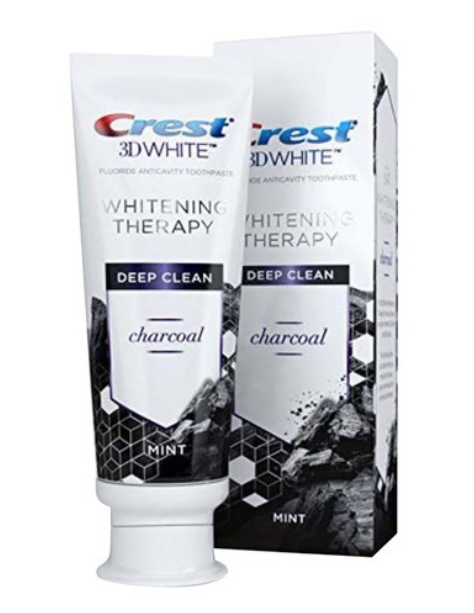 Crest 3D White Whitening Therapy Toothpaste With Charcoal 75ml