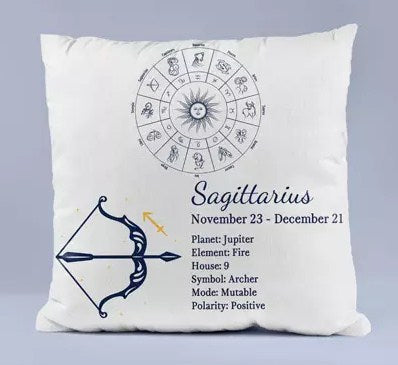 Cushion for Sagittarius