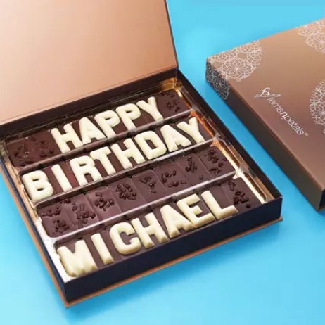 Customized Birthday Chocolate