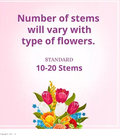 Customized Flowers Standard