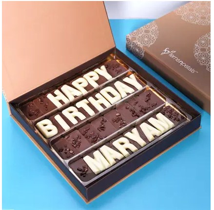 Customized Happy Birthday Chocolate