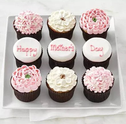 Cute Happy Mothers Day Cupcakes