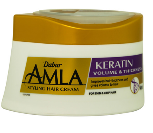 Dabur Amla Keratin Volume & Thickness Styling Hair Cream 140ml