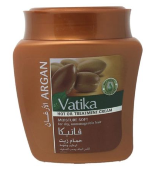 Dabur Vatika Hair Oil Treatment Cream Argan 500g