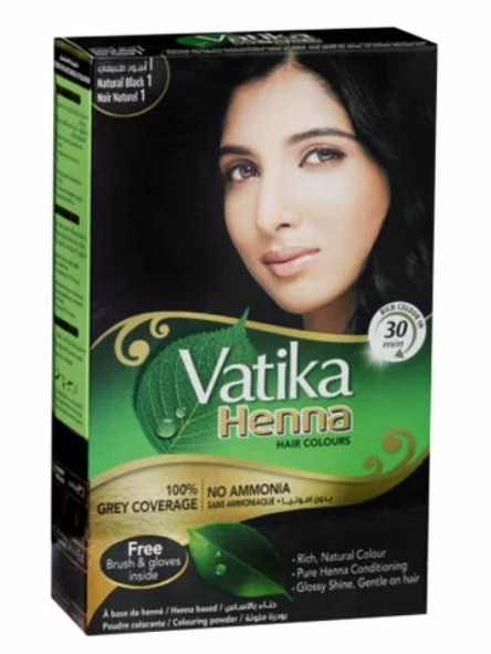 Dabur Vatika Henna Natural Black Hair Colour 10g