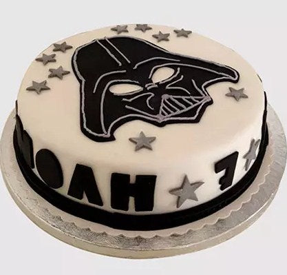 Darth Vader Chocolate Cake