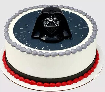 Darthd Vader Chocolate Photo Cake