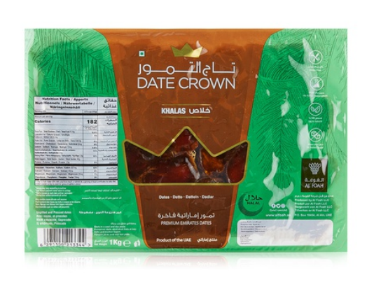Date Crown khalas 1kg