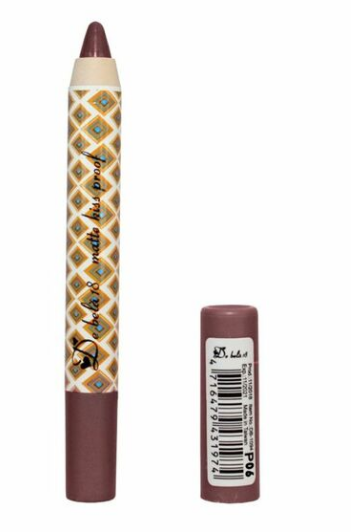 De Bela 18 Smudge Proof Matte Lip Crayon Light Maroon