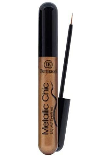 Dermacol Mettalic Chic Liquid Eyeliner (Bronze)