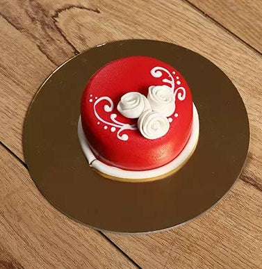 Designer Floral Mono Cake