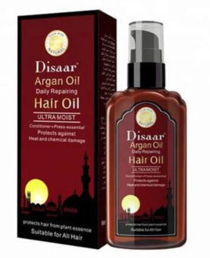 Disaar - Argan Oil Daily Repairing Hair Oil 120Ml