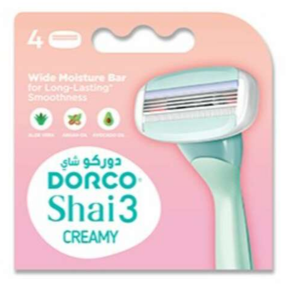 Dorco Shai3 Creamy Women Catridges 4\'s