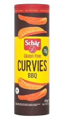 Dr. Schar Gluten Free Curvies BBQ 170g