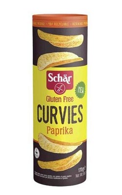 Dr. Schar Gluten Free Curvies Paprika 170g