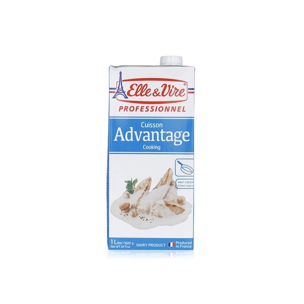 Elle & Vire Professional Advantage low fat cooking cream 1ltr