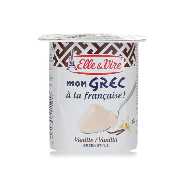 Elle & Vire vanilla Greek yoghurt 125g