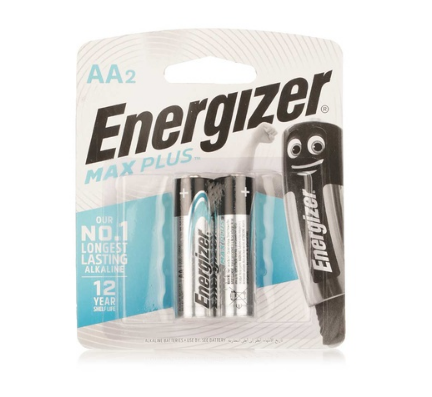 Energizer Max Plus AA batteries x2