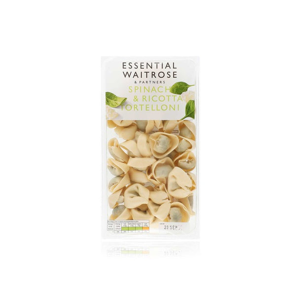 Essential Waitrose spinach and ricotta tortellini 300g