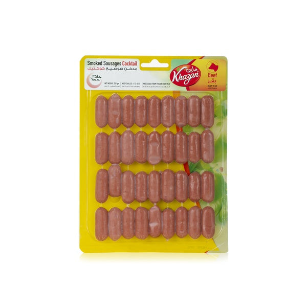 Khazan beef cocktail sausages 250g