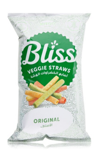 Kitco bliss veggie straws original 135g