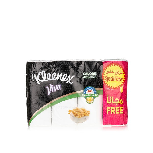 Kleenex viva calorie absorb kitchen towels 3ply x4
