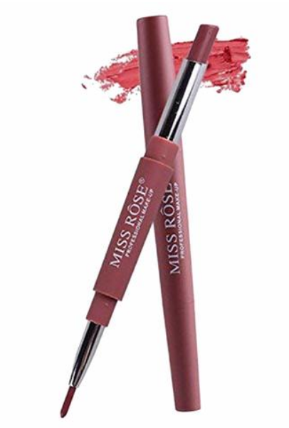 MISS ROSE Miss Rose Brand Matte LipstickMake up Lip Gloss Lip Line Waterproof Long Las