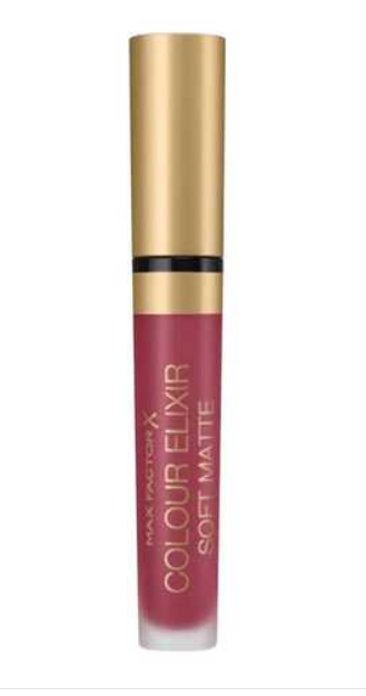 Max Factor Color Elixir Soft Matte Liquid Lipstick No. 035 Faded Red