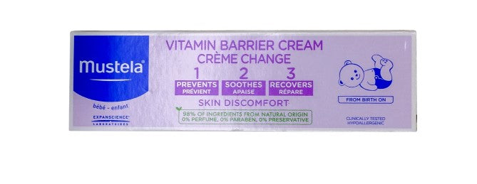 Mustela Vitamin Barrier Cream 150g